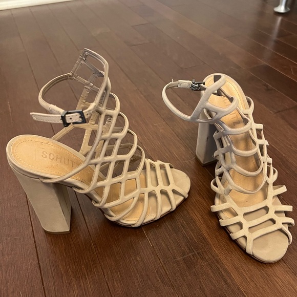 Schutz Juliana nude heels size 6 - Picture 3 of 4